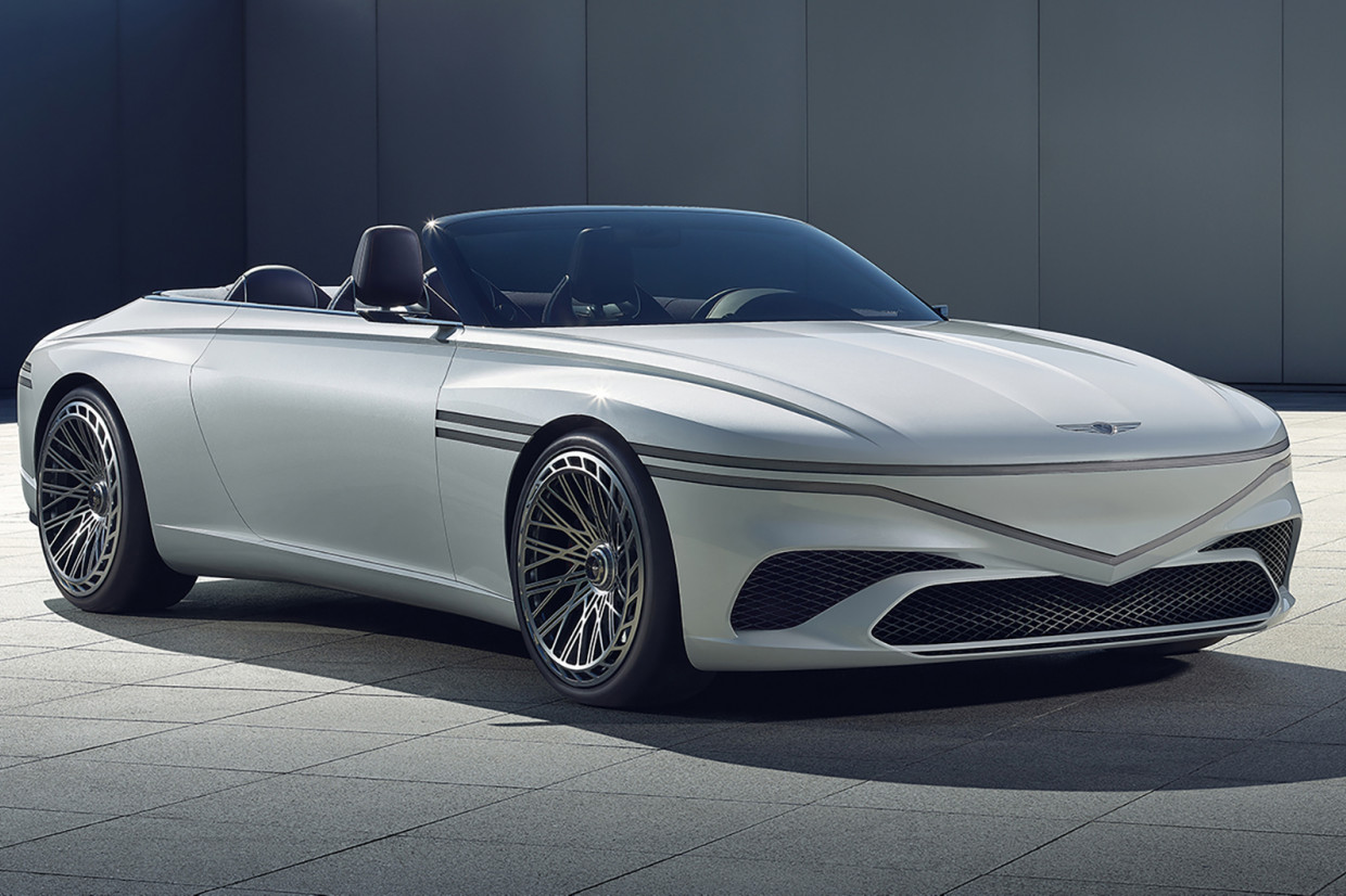 Genesis X Convertible is sleek vision of a future fourdrop droptop